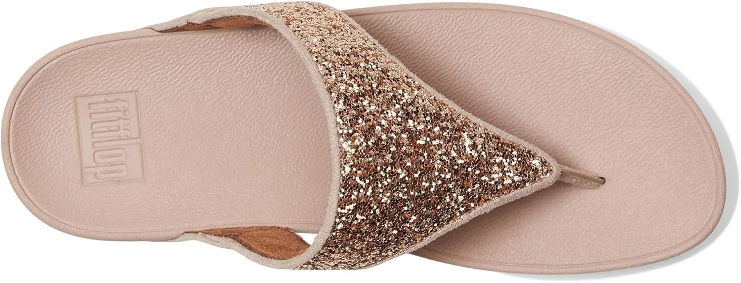 FitFlop Women's, Lulu Glitter Thong Sandal