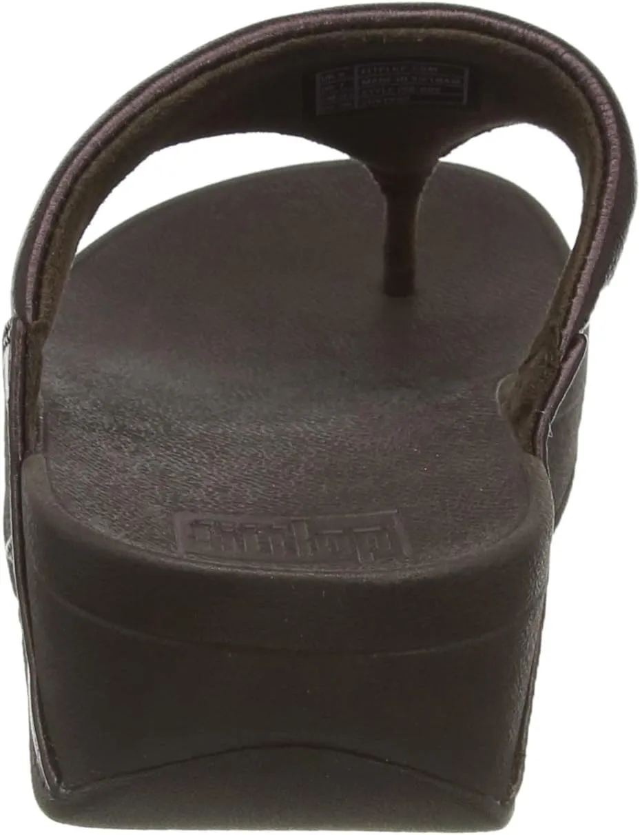 FitFlop Women's Lulu Toe Post Leather Flip-Flop Sandal