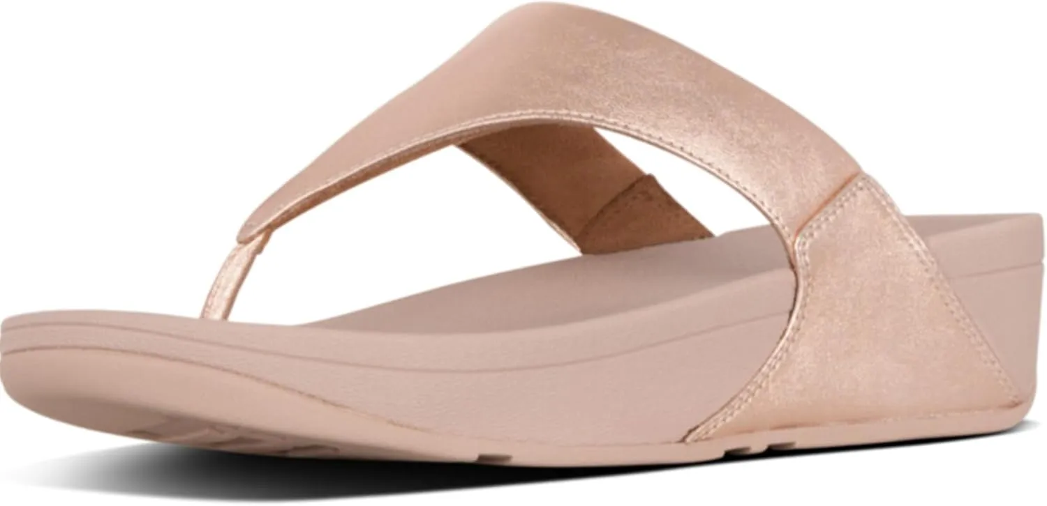 FitFlop Women's Lulu Toe Post Leather Flip-Flop Sandal