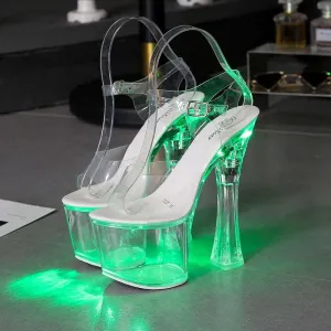 Flasher LED  pole dancing light shoe