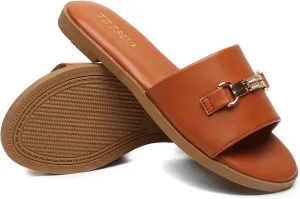 Flat Sandals for Women 2025 Slide Sandals Summer Fashion Women Dressy Slip on Shoes for Party Wedding Vacation Beach Walking Square Open Toe Shoes