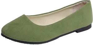 Flat Shoes for Women Slip On Comfortable Walking Ballerina Shoes Ladies Cute Ballet Flats Pumps Low Wedge Dolly Shoes
