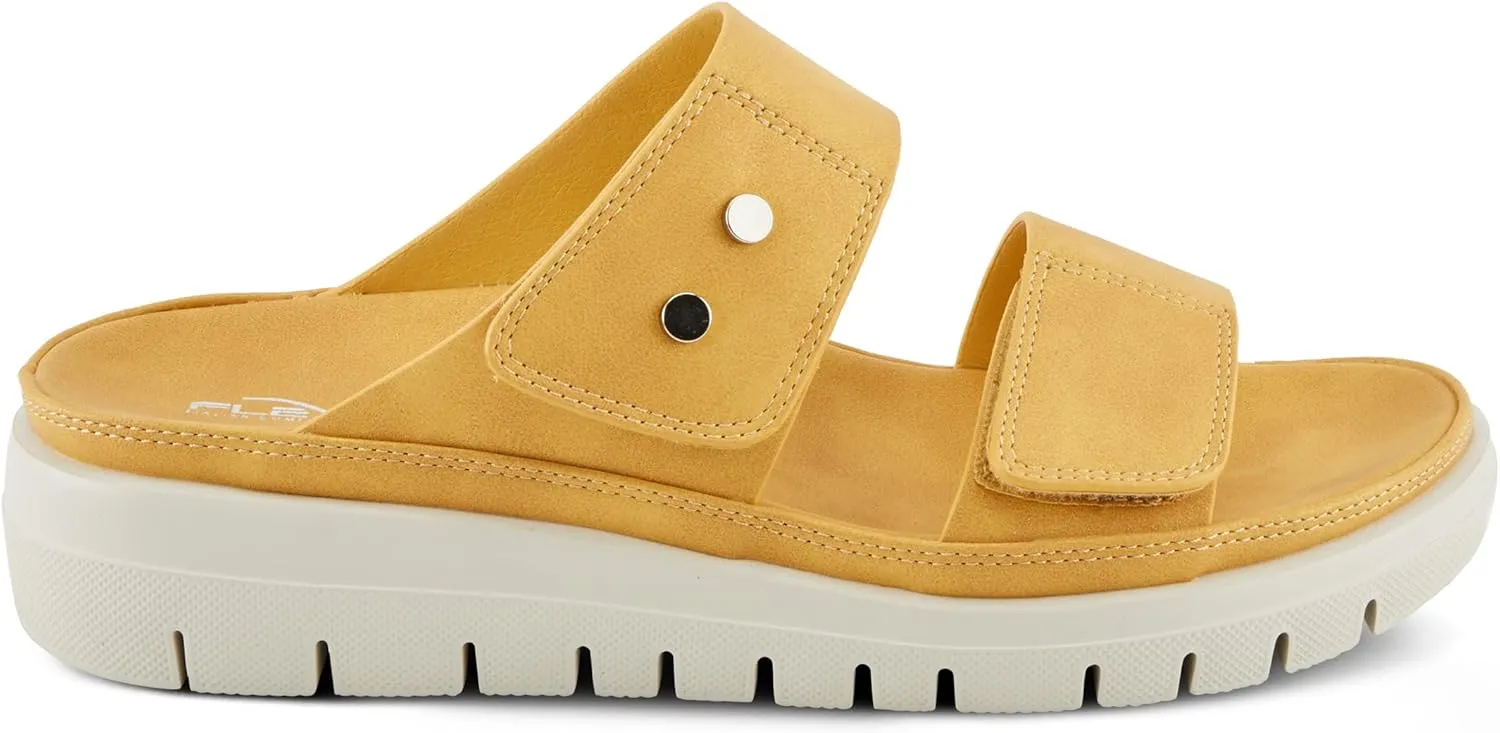 Flexus Women's BUTTONY Slide Wedge Sandal