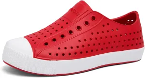 FLIOZY Waterproof Garden Clogs for Men and Women - Lightweight Breathable EVA Slip-On Shoes - Comfortable Non-Slip Casual Footwear for Outdoor, Beach, Everyday Wear