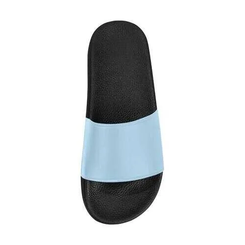 Flip-Flop Sandals, Light Blue Women's Slides