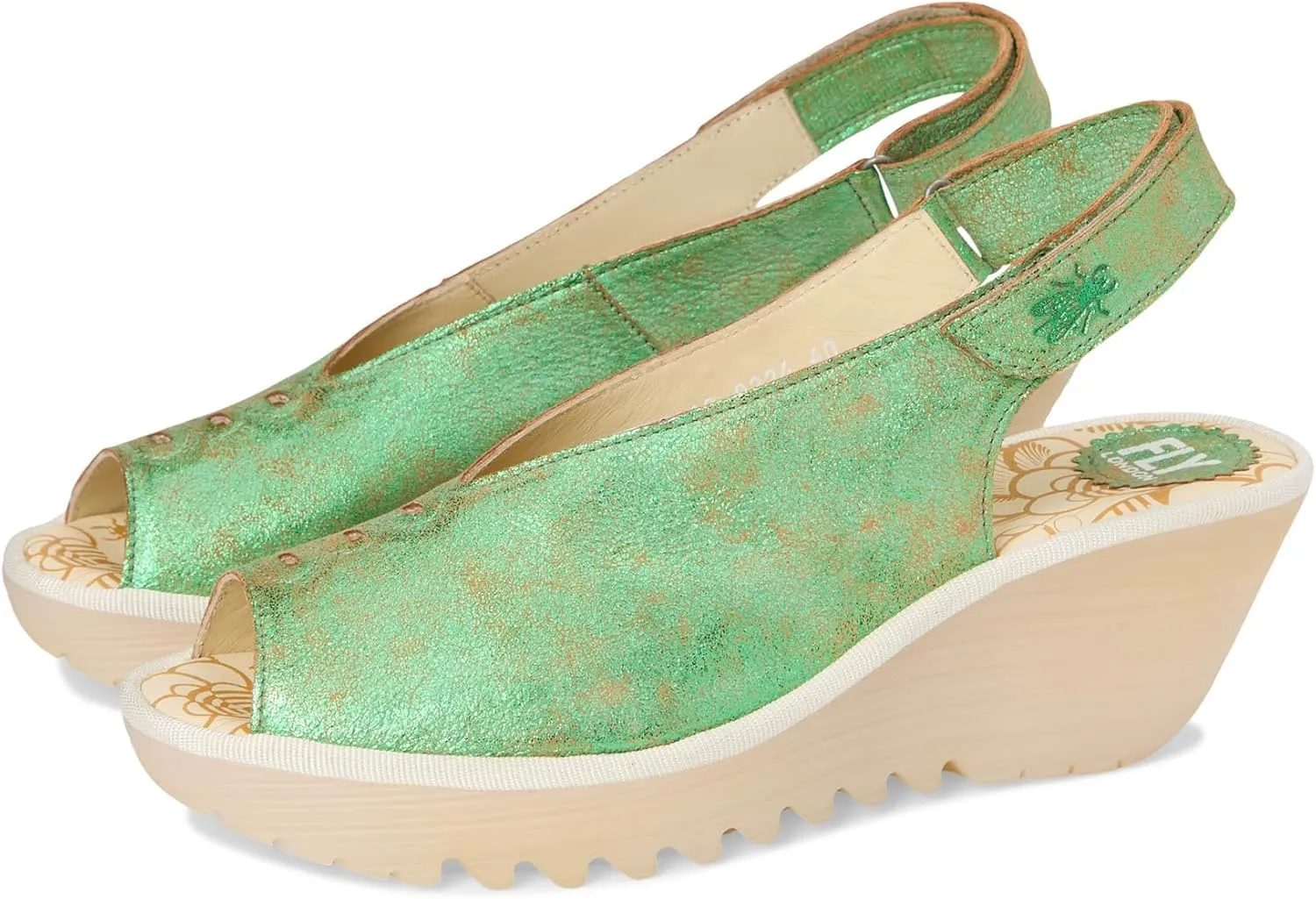 FLY London Women's Yeay387fly Wedge Sandal