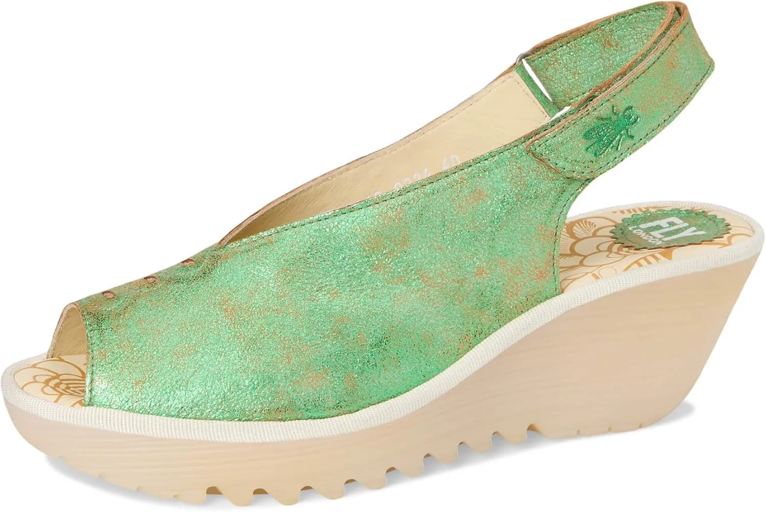FLY London Women's Yeay387fly Wedge Sandal