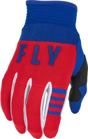 Fly Racing 2022 Adult F-16 Gloves (Red/White/Blue, Small)