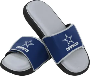 FOCO Dallas Cowboys NFL Mens Foam Sport Slide - M