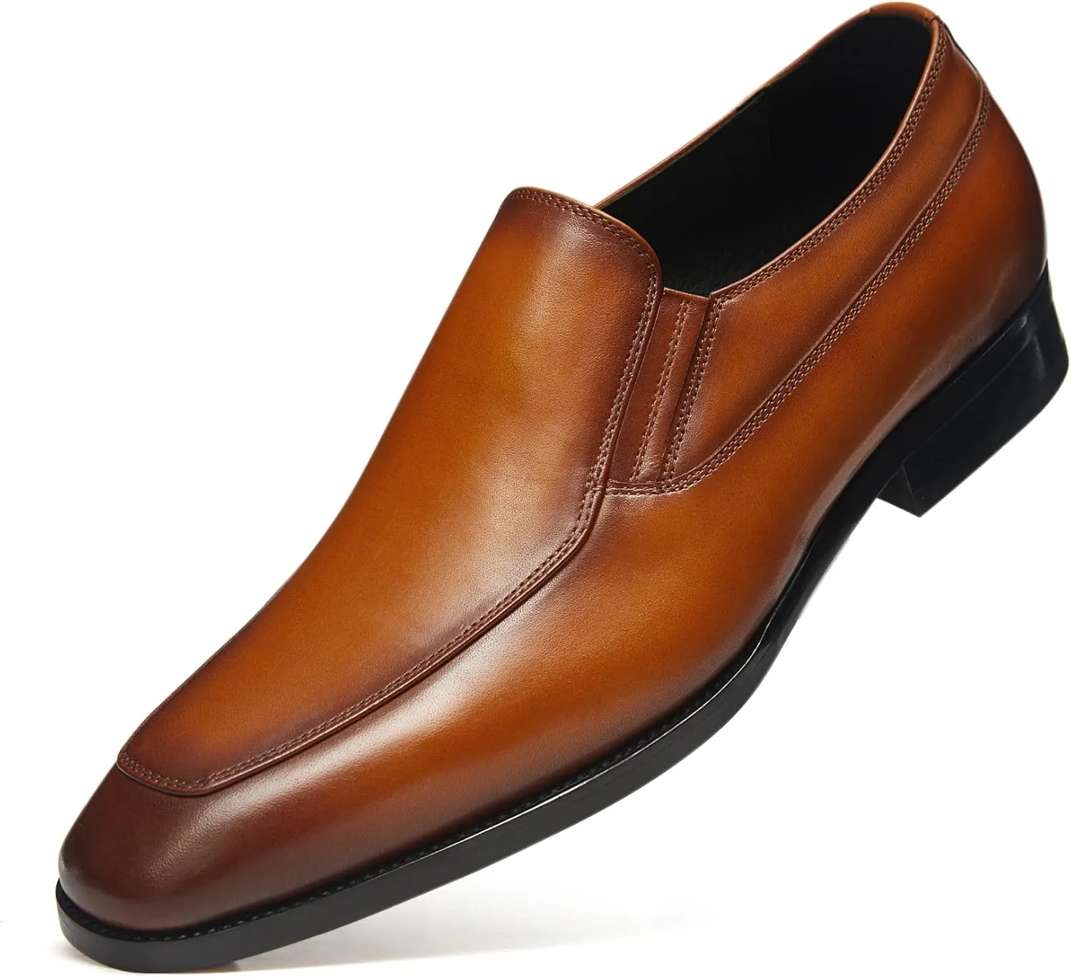 FRASOICUS Mens Dress Shoes Slip-on Loafers Leather Shoes for Men