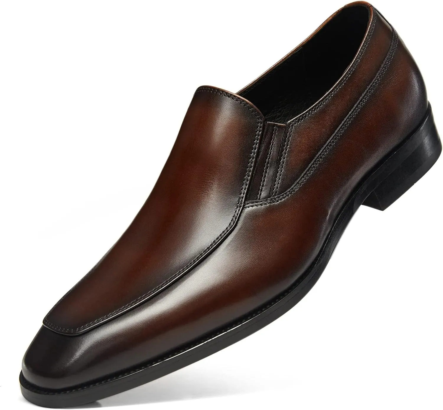 FRASOICUS Mens Dress Shoes Slip-on Loafers Leather Shoes for Men