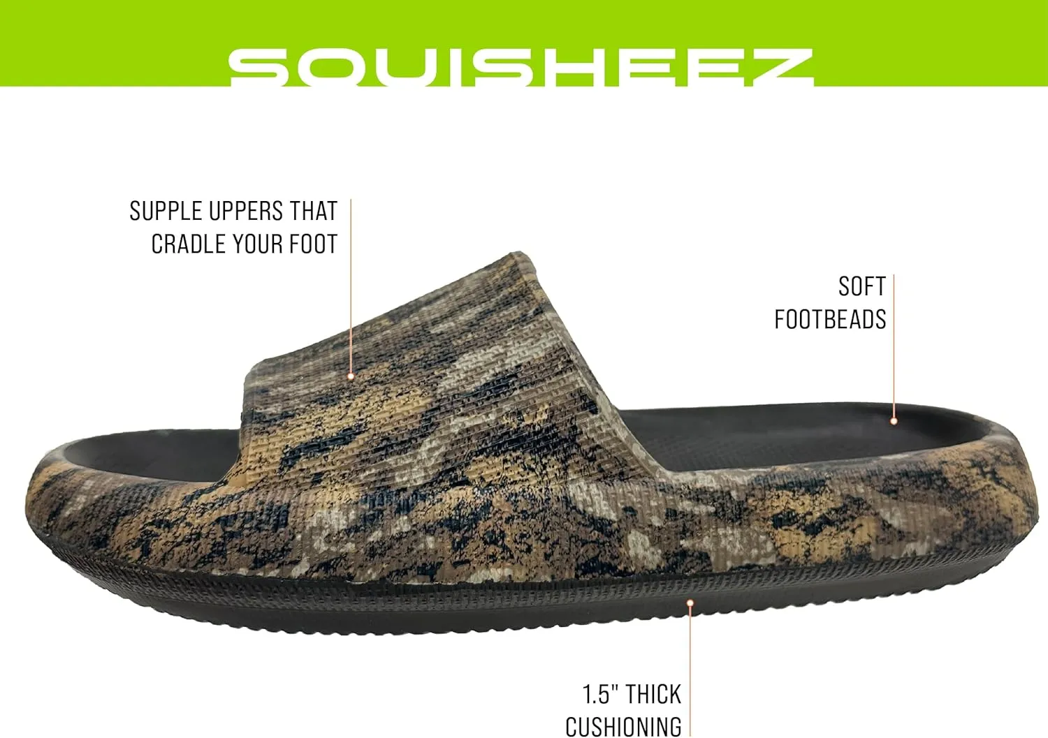 FROGG TOGGS Men's Squisheez Slide Sandal