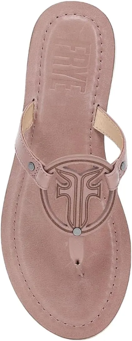Frye Taylor Logo Sandal - Women's Premium Leather Sandal, Comfortable Slip-On Design, Casual Chic Footwear for Everyday Wear