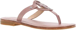 Frye Taylor Logo Sandal - Women's Premium Leather Sandal, Comfortable Slip-On Design, Casual Chic Footwear for Everyday Wear
