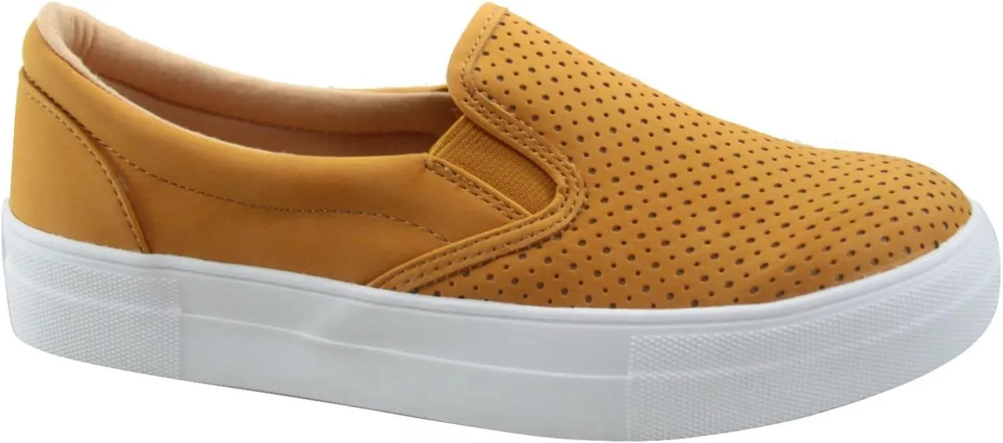 FZ-Hike-s Women's Slip On Double Layer Foam Padded Cushion Fashion Sneakers Shoes