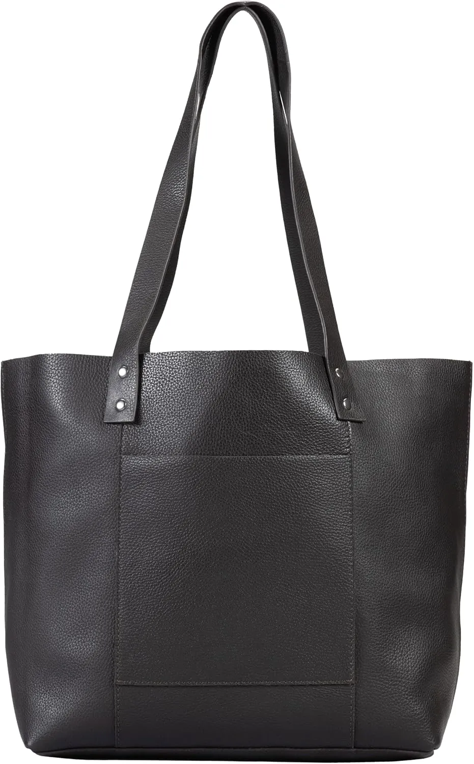 Genuine Leather Tote Bag for Women-Versatile Everyday, Work or Travel Tote w/Wristlet