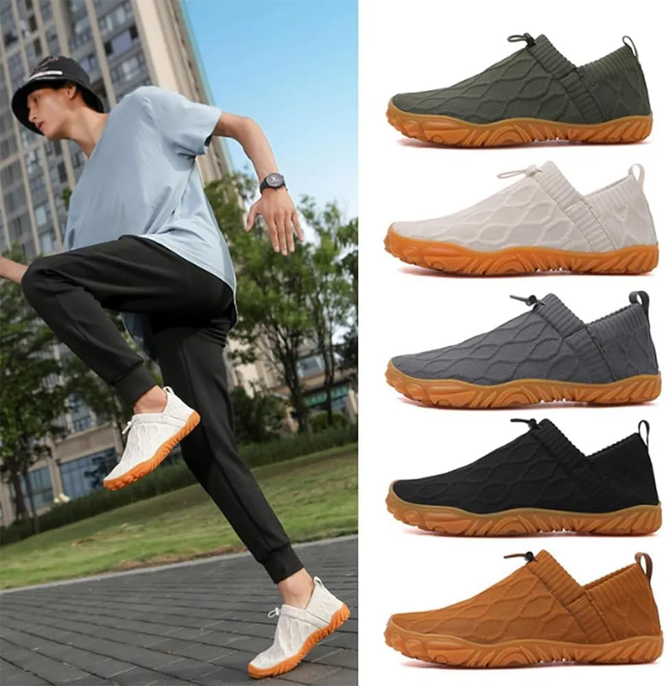Giltpeak Vallova'S Bearprodo Supercomfort Sweatwick Slip-On Shoes, Men's Knitted Hiking Barefoot Arch Support Sneakers, Unisex Knitted Hiking Slip-On Shoes
