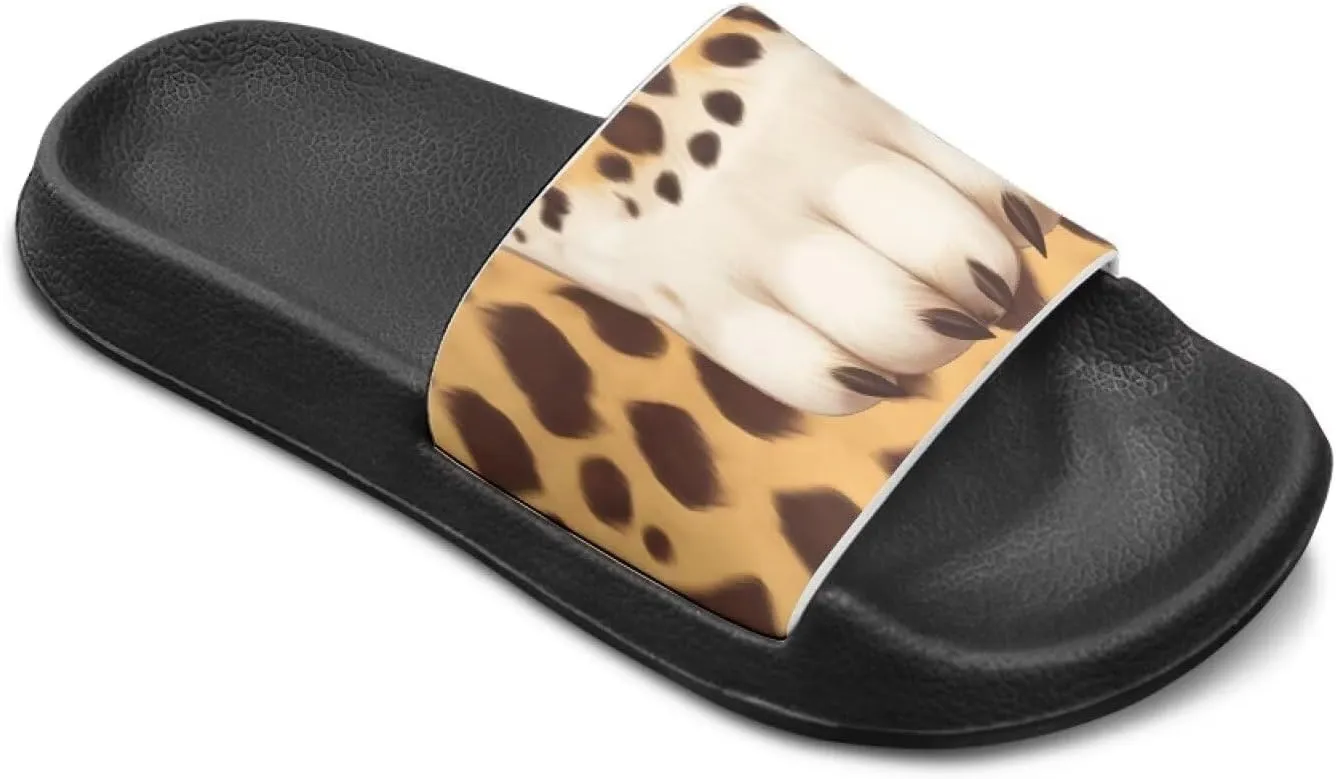Girls Boys Slide Sandals Kids Summer Comfortable Slippers Slip On for Outdoor Beach Pool Shower Fit Little Big Kids