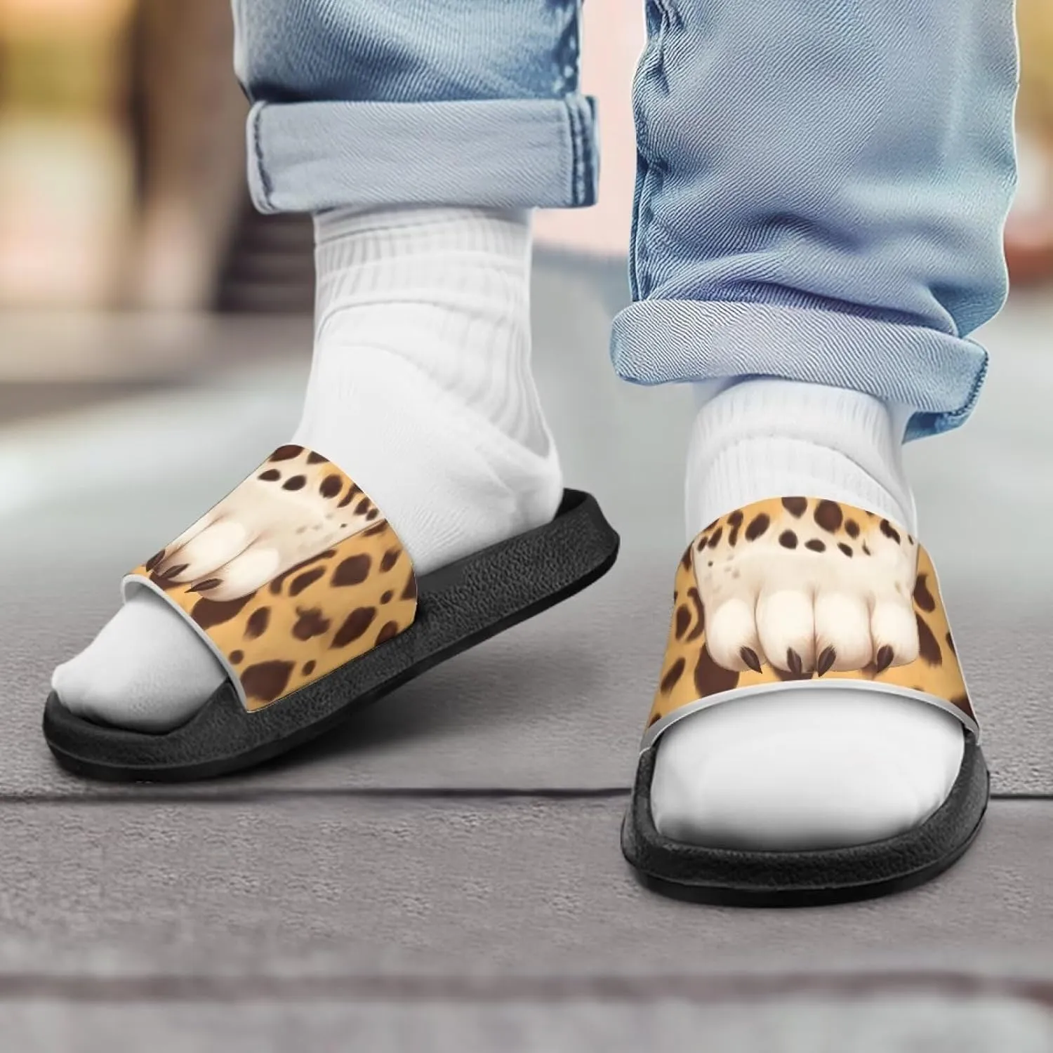 Girls Boys Slide Sandals Kids Summer Comfortable Slippers Slip On for Outdoor Beach Pool Shower Fit Little Big Kids