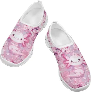 Girls Slip On Sneakers Tennis Shoes Fancy Little Kids Running Shoes