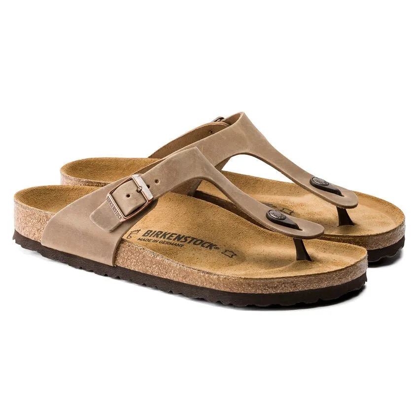 'Gizeh BS' women's slide toe sandal - brown