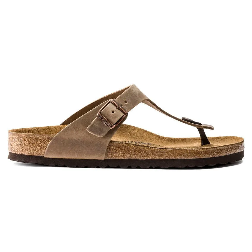 'Gizeh BS' women's slide toe sandal - brown
