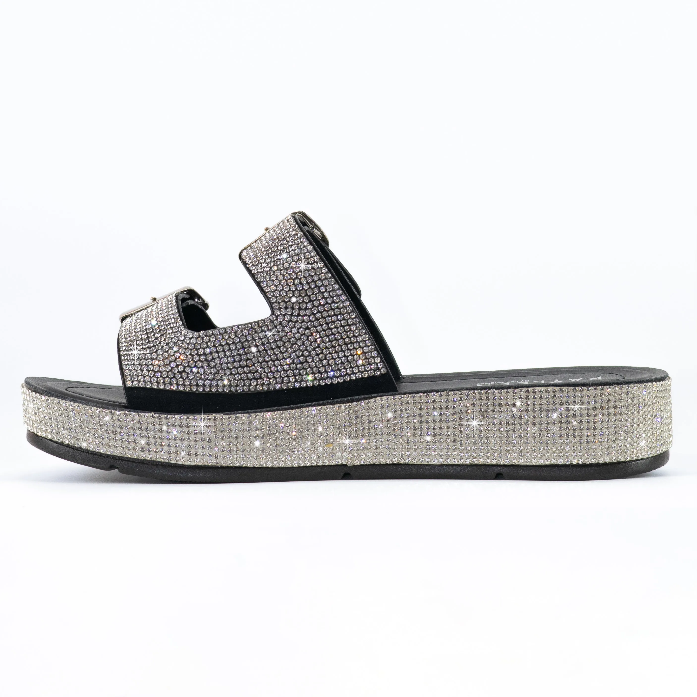 Glamorous - Embellished Platform Sandals