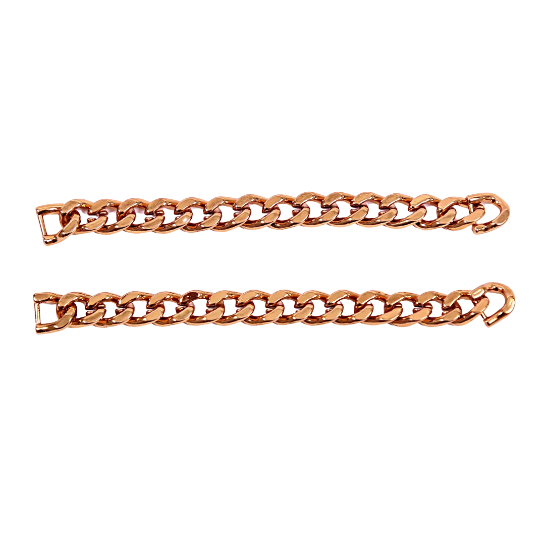 Gold Cuban Sneaker Chains For Sneakers