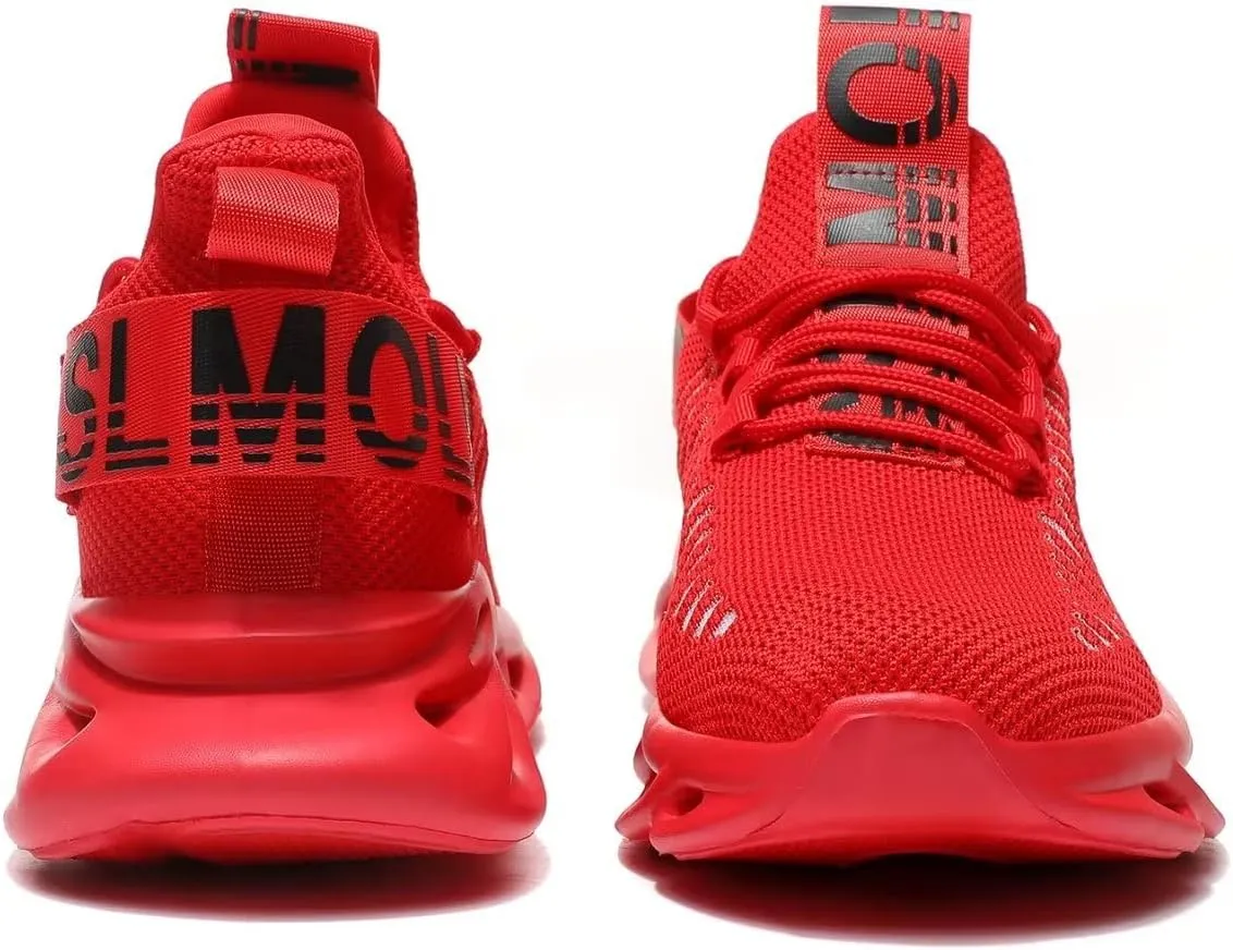 GSLMOLN Men's Slip on Breathable Walking Shoes Ultra Lightweight Casual Sport Gym Fashion Sneakers
