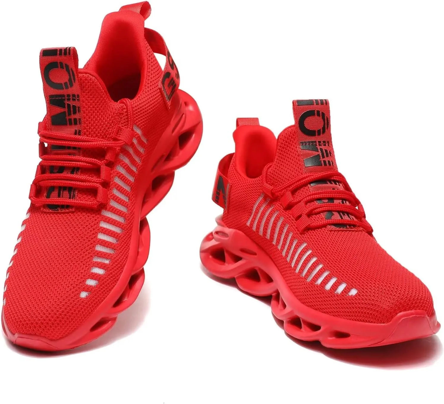 GSLMOLN Men's Slip on Breathable Walking Shoes Ultra Lightweight Casual Sport Gym Fashion Sneakers
