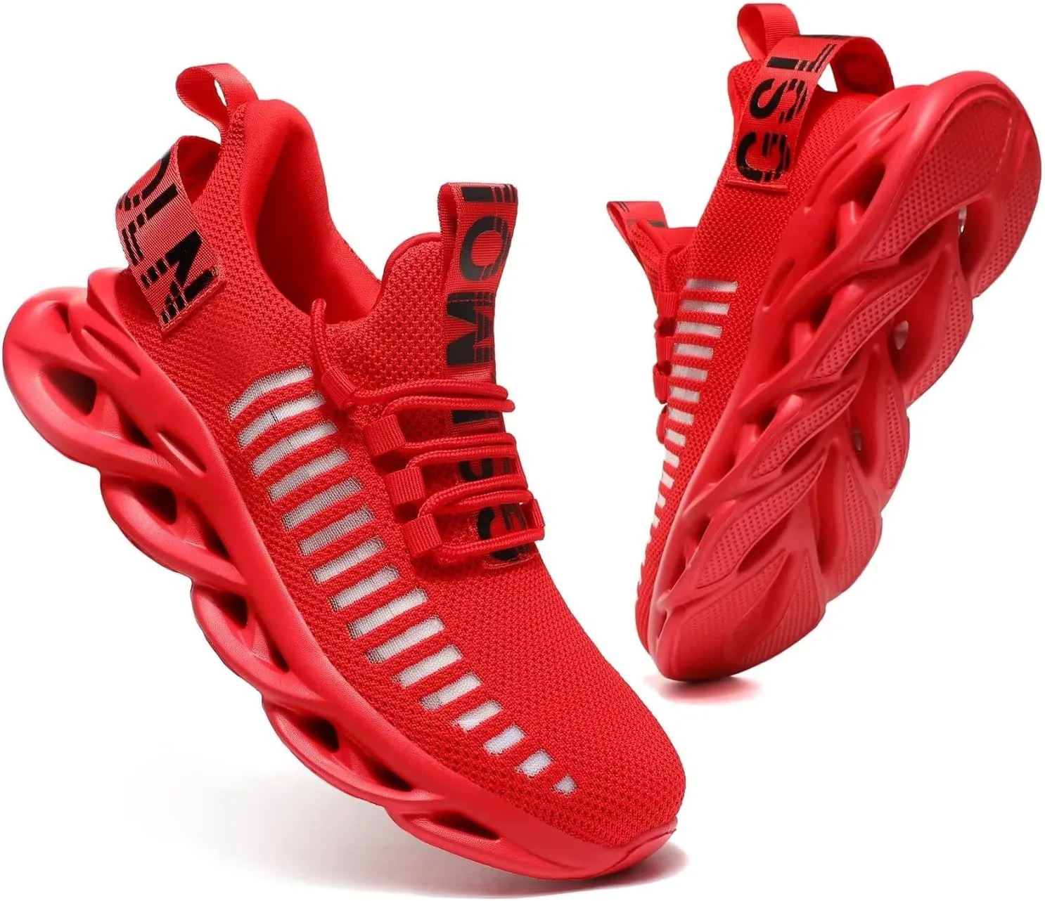 GSLMOLN Men's Slip on Breathable Walking Shoes Ultra Lightweight Casual Sport Gym Fashion Sneakers