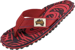 Gumbies Islander Flip-Flops | Unisex Classic Canvas Flip-Flops with Recycled Rubber Outsole & Cotton Footbed | Contoured, Lightweight & Everyday Comfortable
