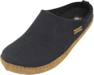 HAFLINGER Unisex Emils Wool Felt Slide Slippers