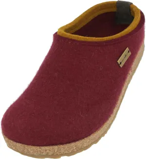 HAFLINGER Unisex Grizzly Kris Wool Clogs