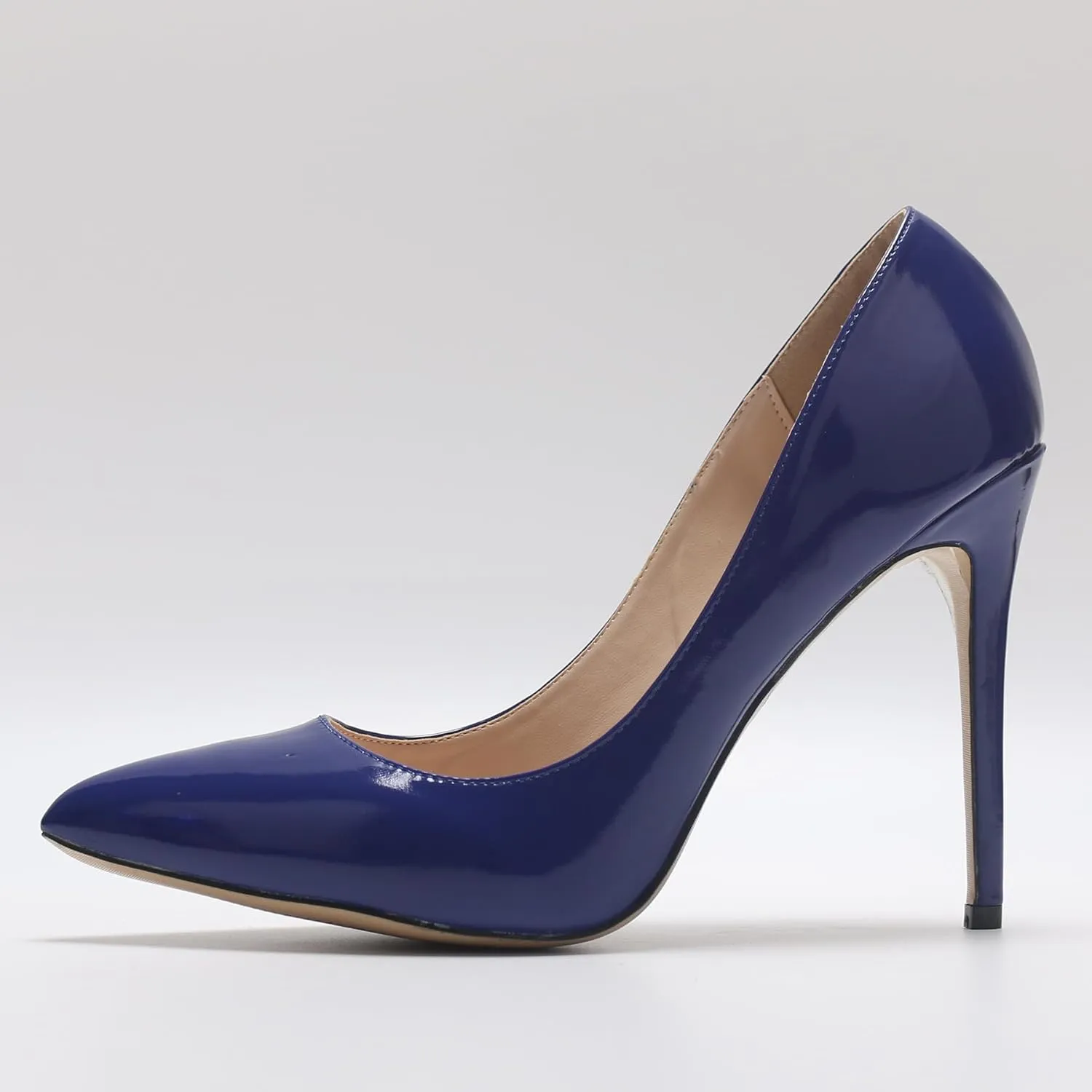 Hanfike Womens Sexy High Heel Pumps Slip on Formal Party Wedding Evening Shoes