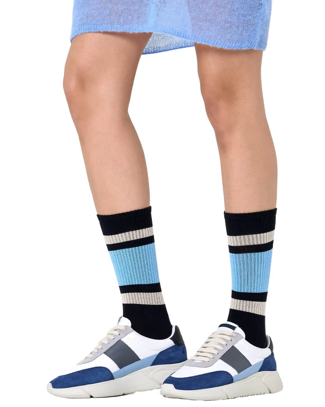 Happy Socks Simple Stripe Sneaker Socks