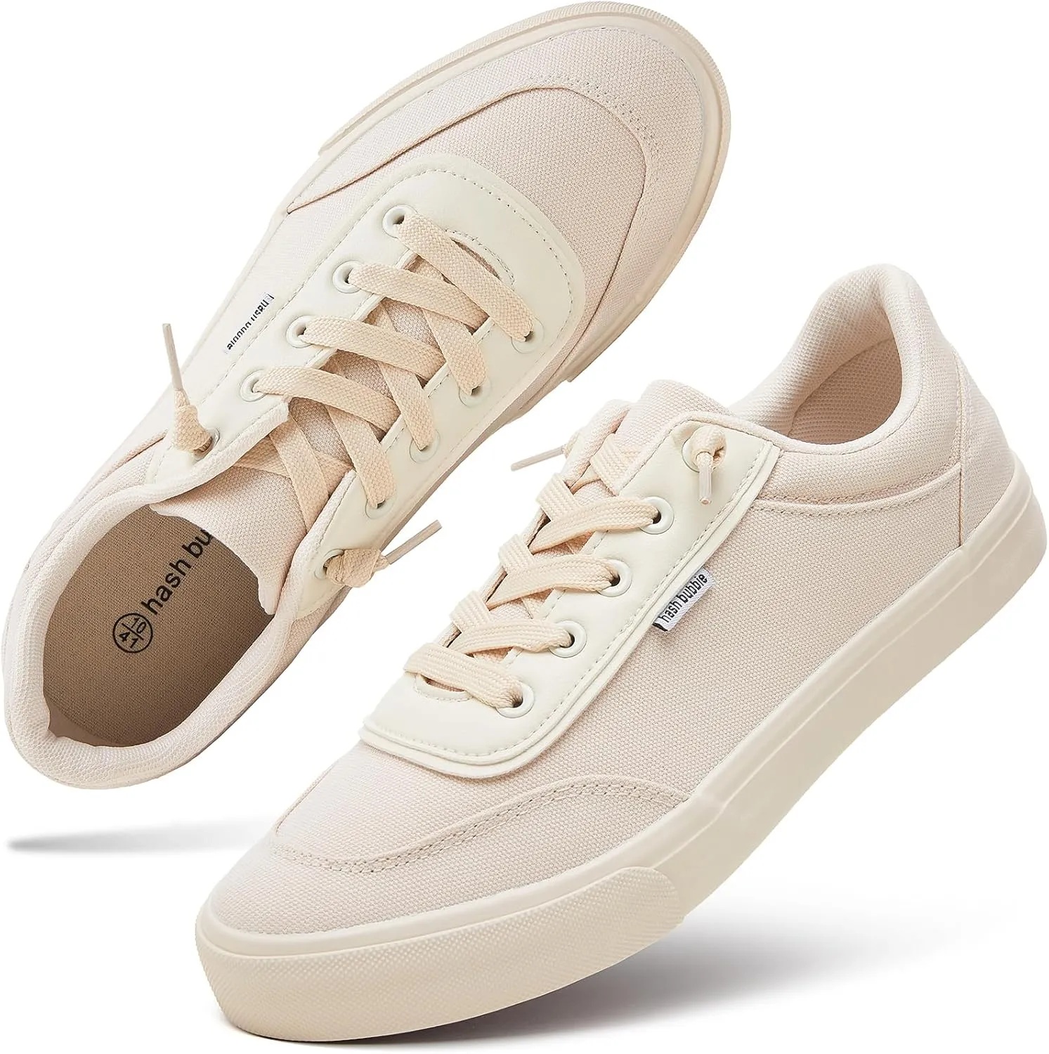 hash bubbie Unisex Slip on Sneakers Women's Canvas Sneakers Classic Non Slip Canvas Shoes Casual Tennis Shoes for Men