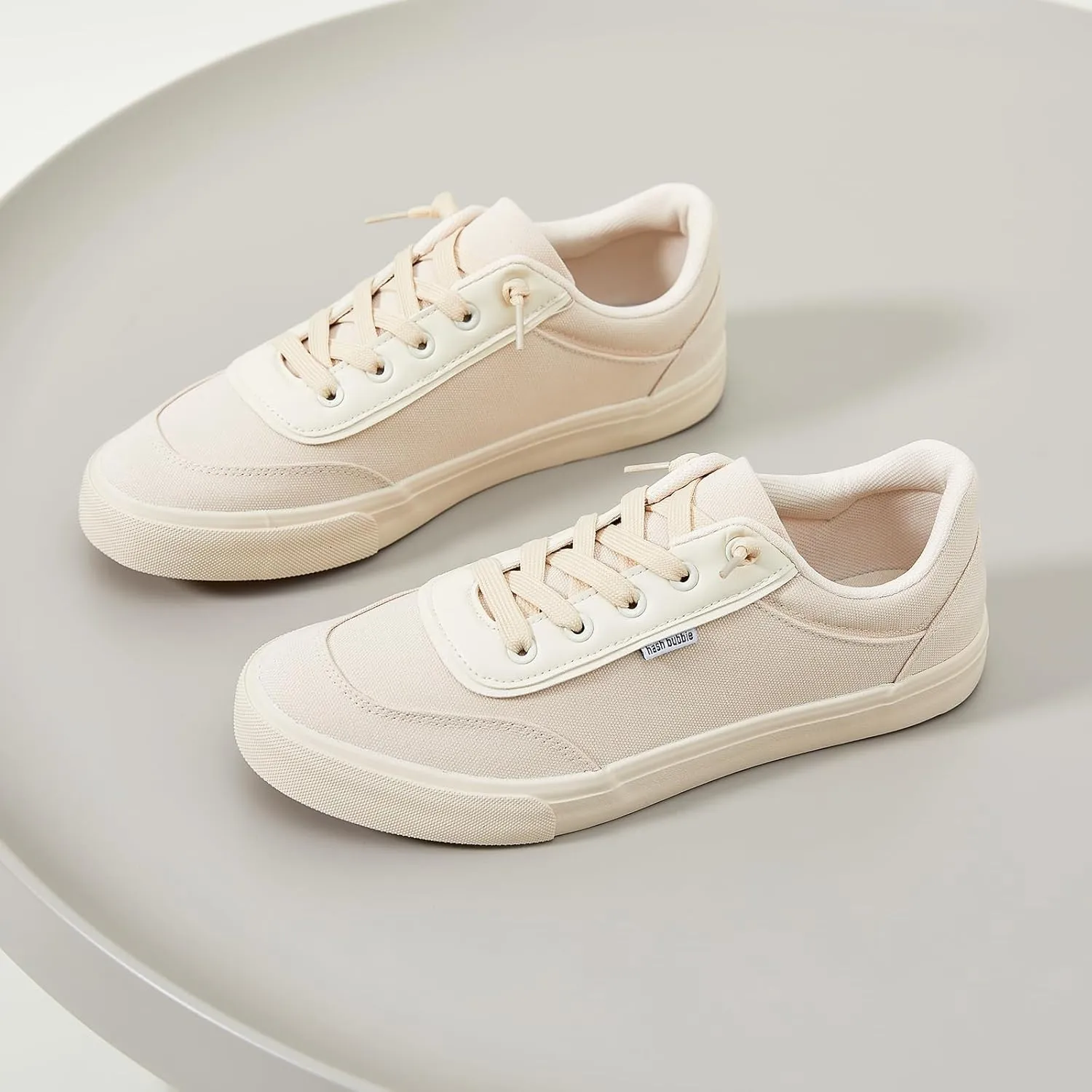 hash bubbie Unisex Slip on Sneakers Women's Canvas Sneakers Classic Non Slip Canvas Shoes Casual Tennis Shoes for Men