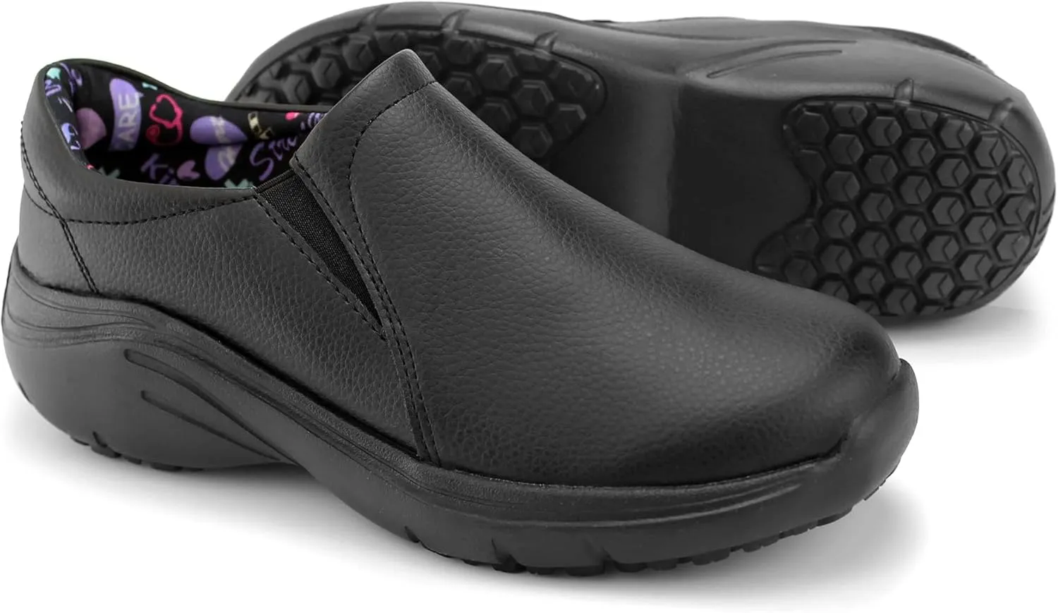 Hawkwell Women's Slip On Lightweight Slip Resistant Comfort Nursing Shoes