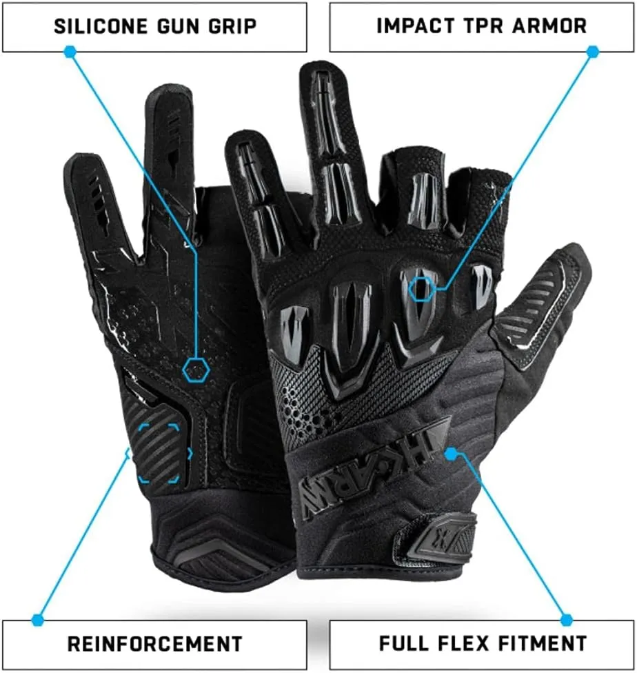 HK Army Hardline Armored Paintball Airsoft Glove