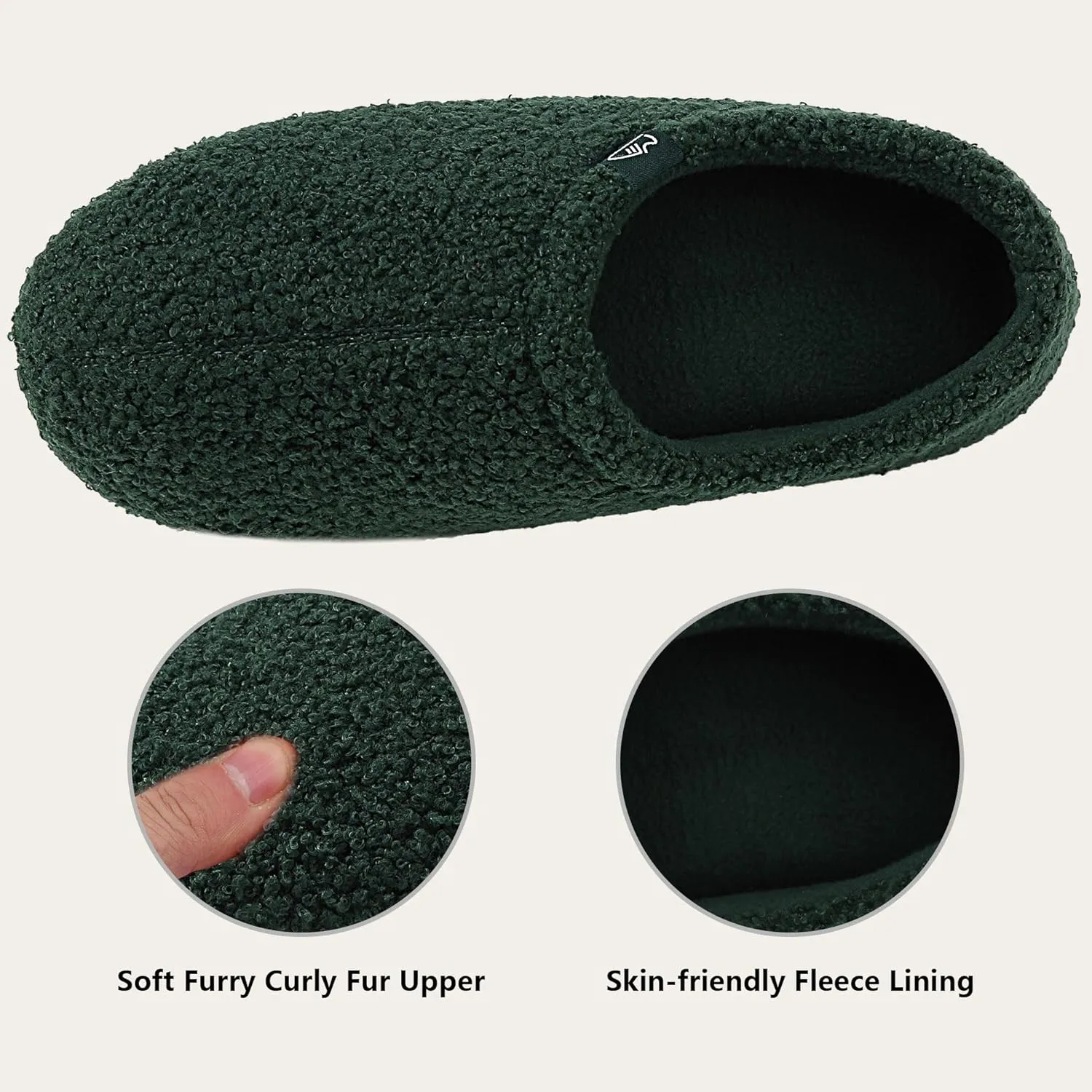 Home Slipper Bootie Slippers Women Girls Indoor Warm Fuzzy Boots Non-slip House Shoe Slippers