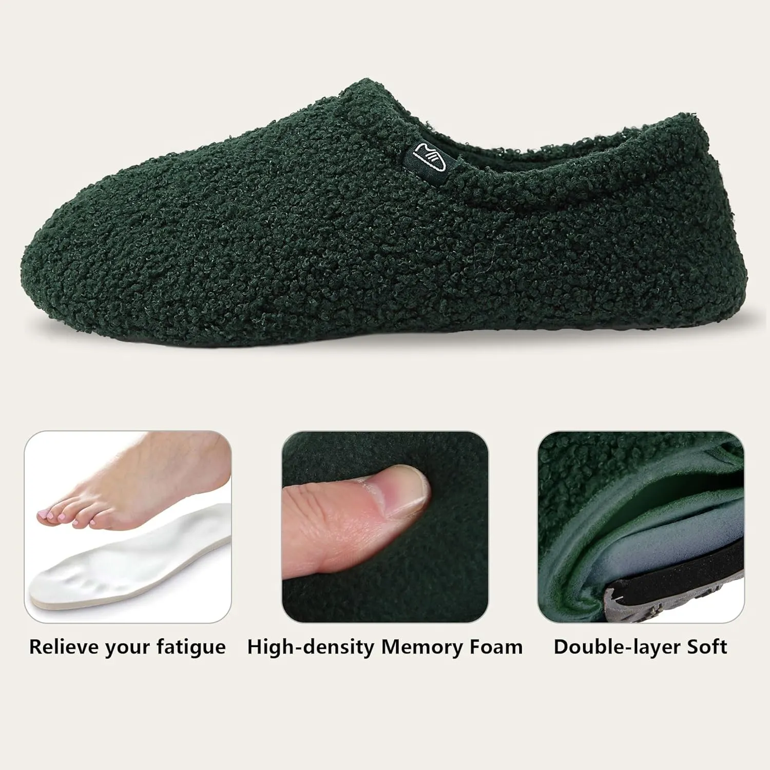 Home Slipper Bootie Slippers Women Girls Indoor Warm Fuzzy Boots Non-slip House Shoe Slippers
