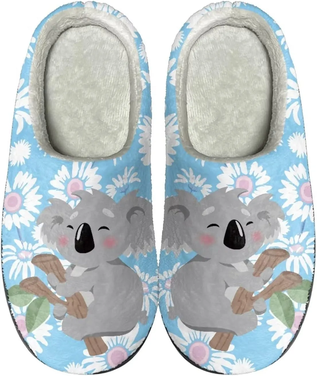 House Home Slippers for Women Men, Spa Slippers Casual Cloesd Toe Indoor Slippers Cozy Warm Bedroom Shoes Indoor Slide