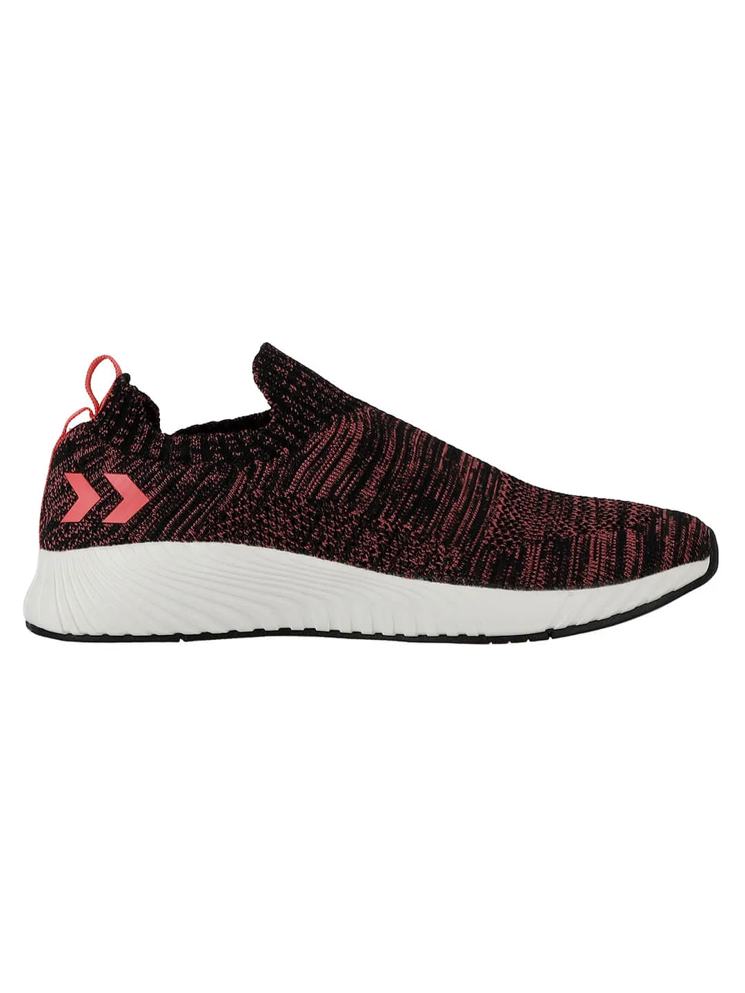 Hummel Reese Breaker Seamless Women Black & Red Slip-Ons