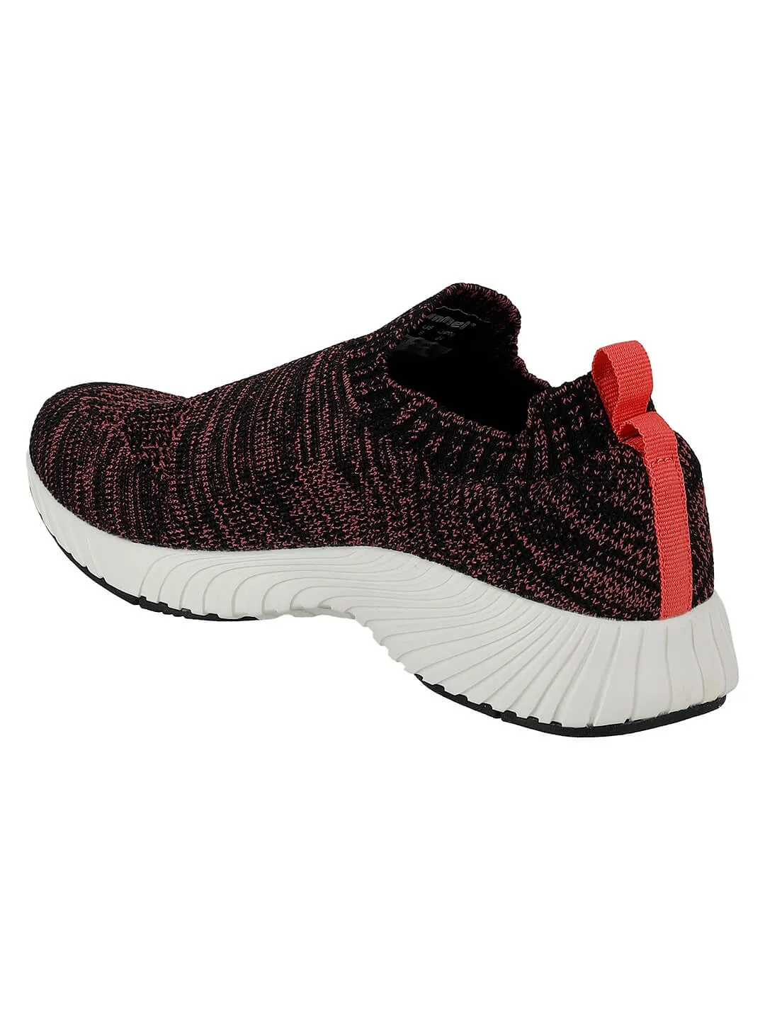 Hummel Reese Breaker Seamless Women Black & Red Slip-Ons