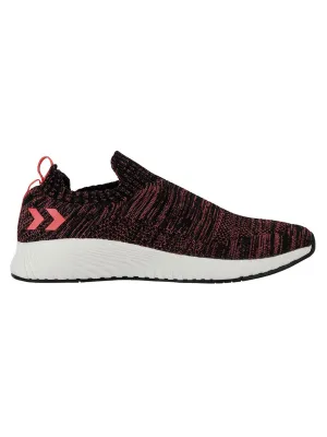 Hummel Reese Breaker Seamless Women Black & Red Slip-Ons