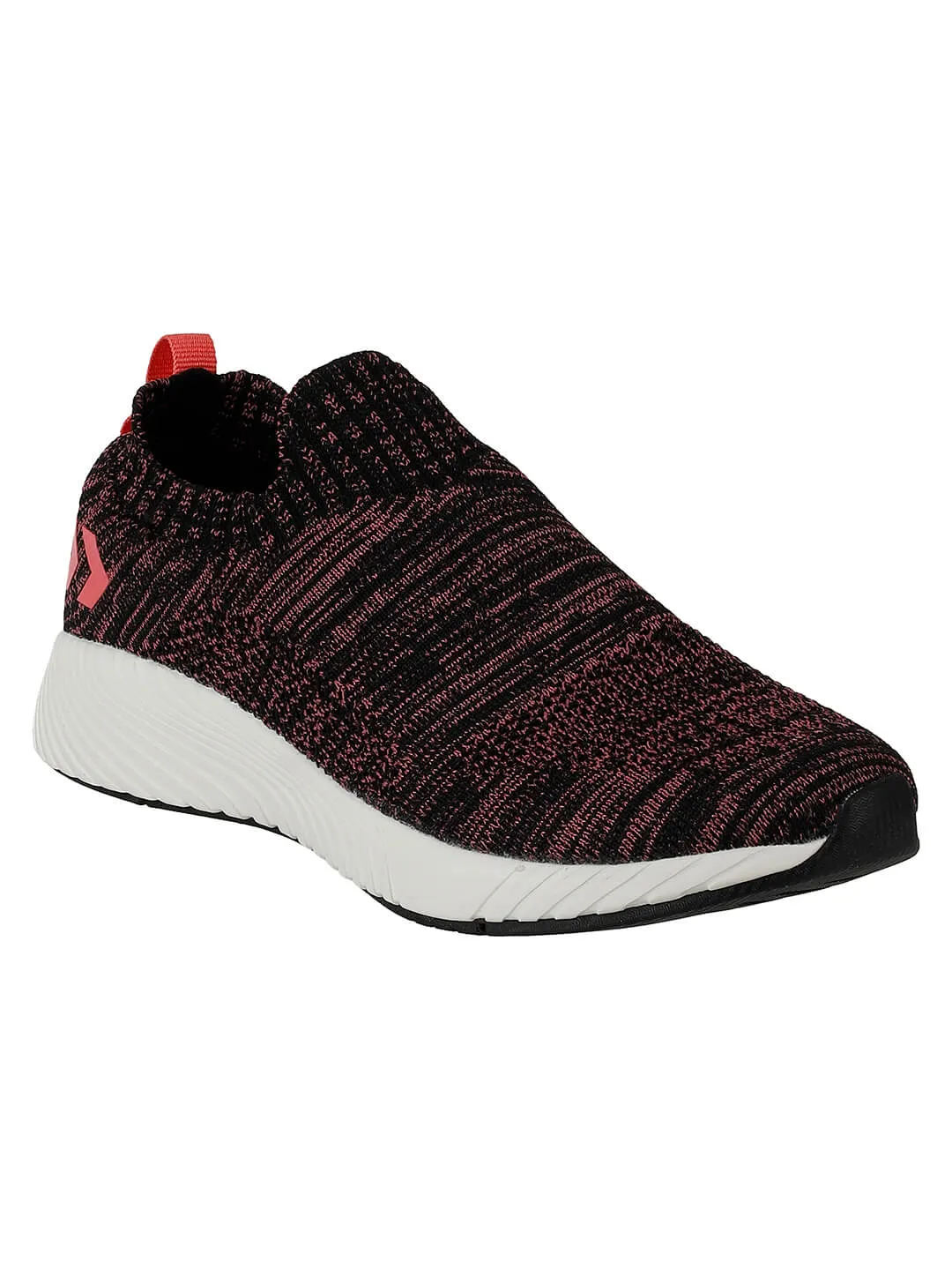 Hummel Reese Breaker Seamless Women Black & Red Slip-Ons