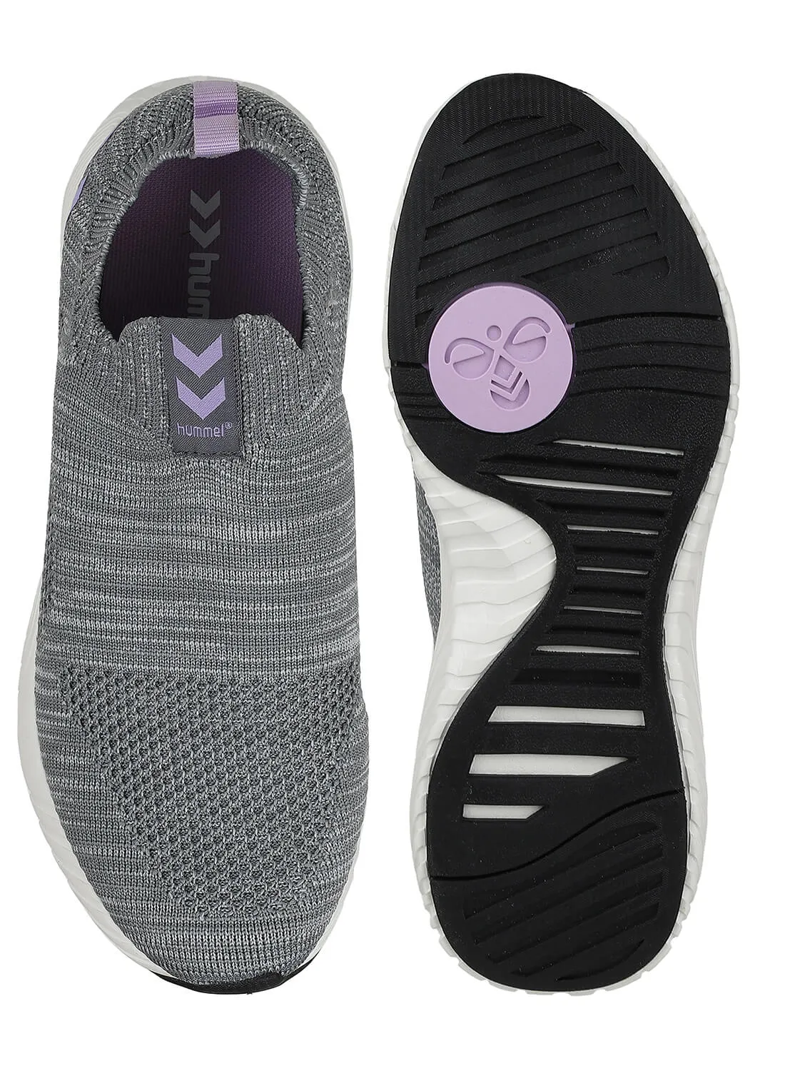 Hummel Reese Breaker Seamless Women Light Grey Slip-Ons