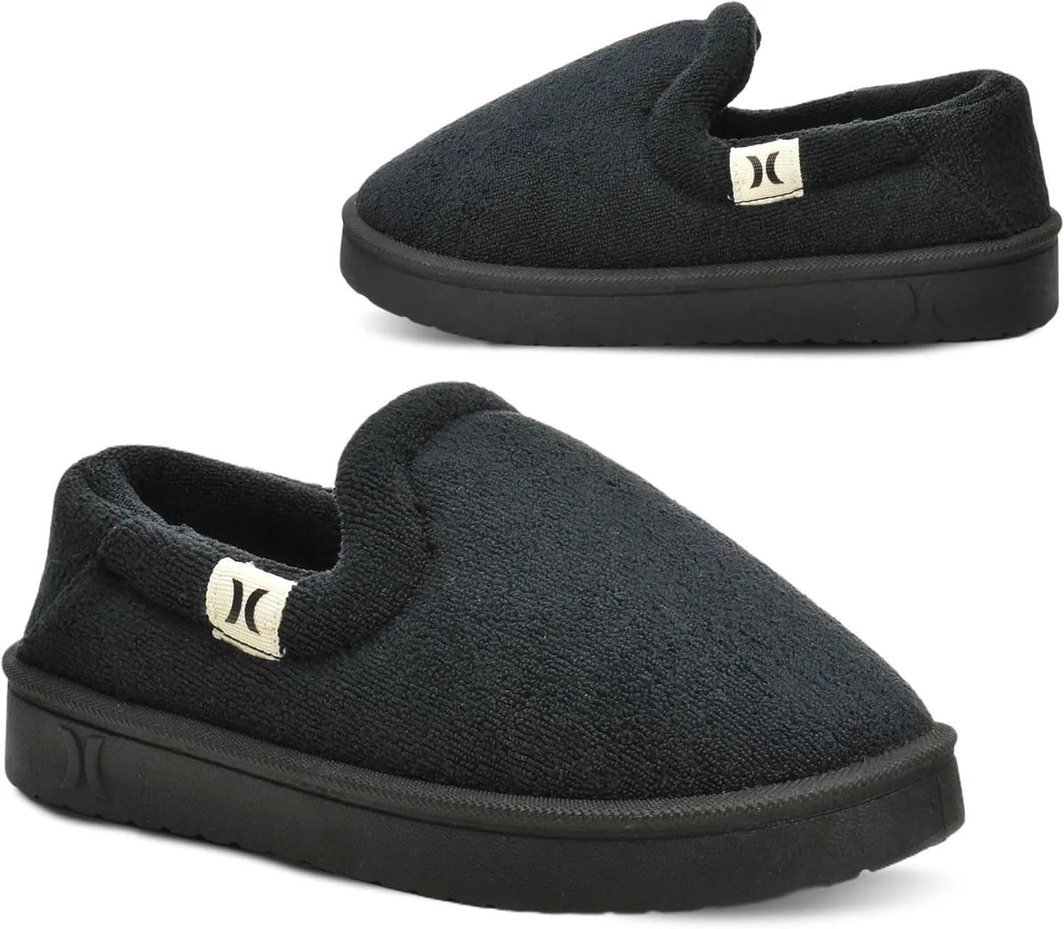 Hurley Kids Slippers Comfortable and Easy Slip-On Style for Little and Big Kids, Versatile Wear for Indoor & Outdoor Adventures, Terrie