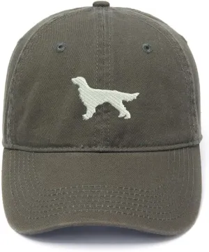 Irish Setter Embroidered Mens Baseball Cap Cotton Washed Baseball Hat